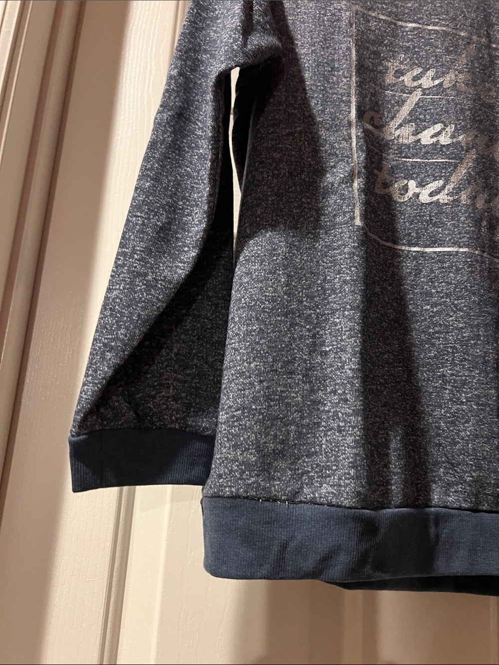 Red girl  crew sweatshirt
  ( take a chance today writing ) - Picture 6 of 9